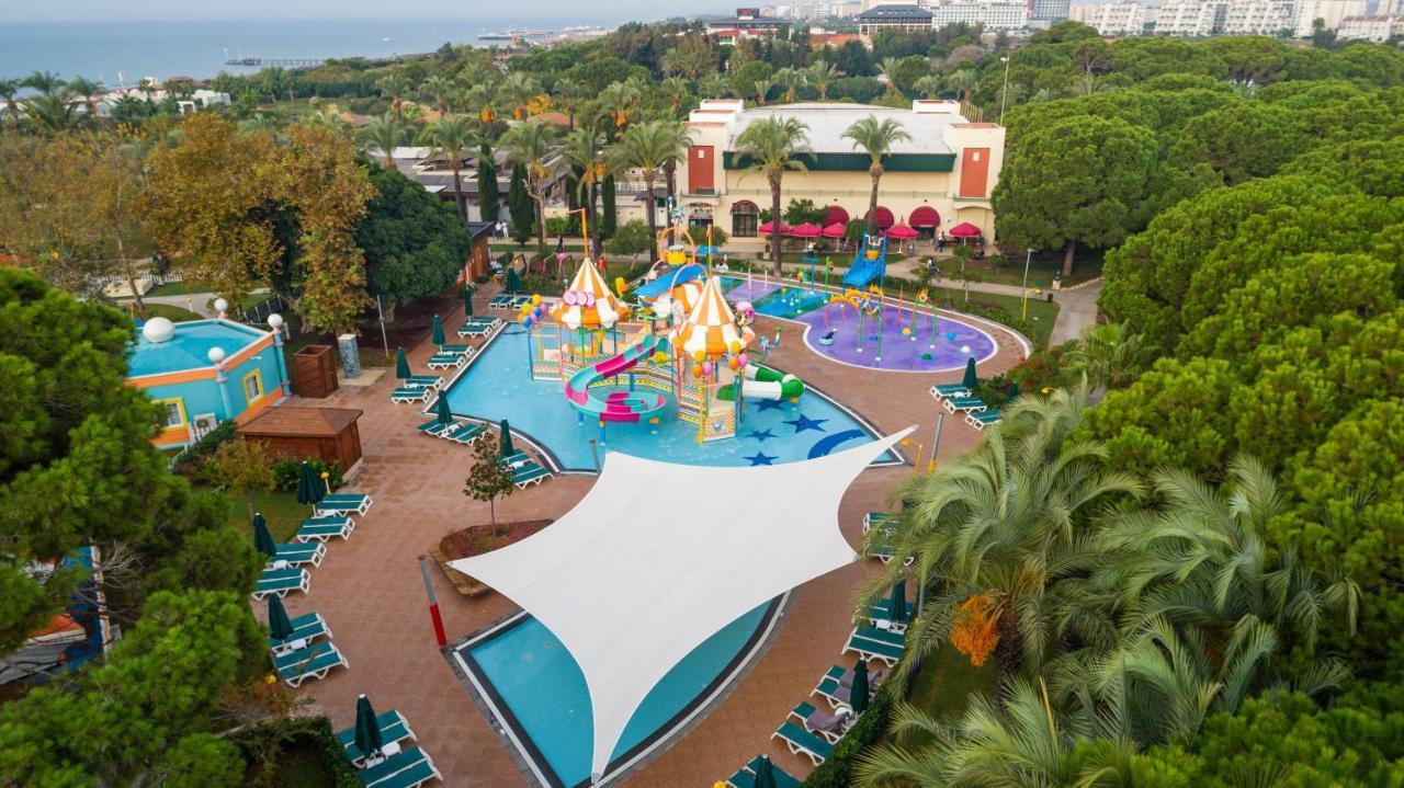 Ic Hotels Green Palace - Kids Concept Antalya Exterior foto Aerial view of the park