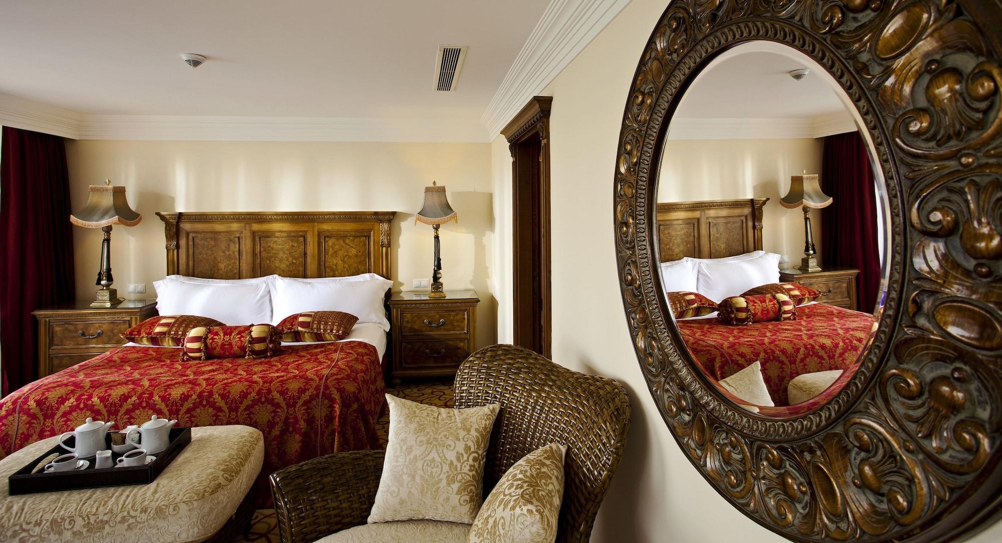 Ic Hotels Green Palace - Kids Concept Antalya Exterior foto A bedroom at the hotel