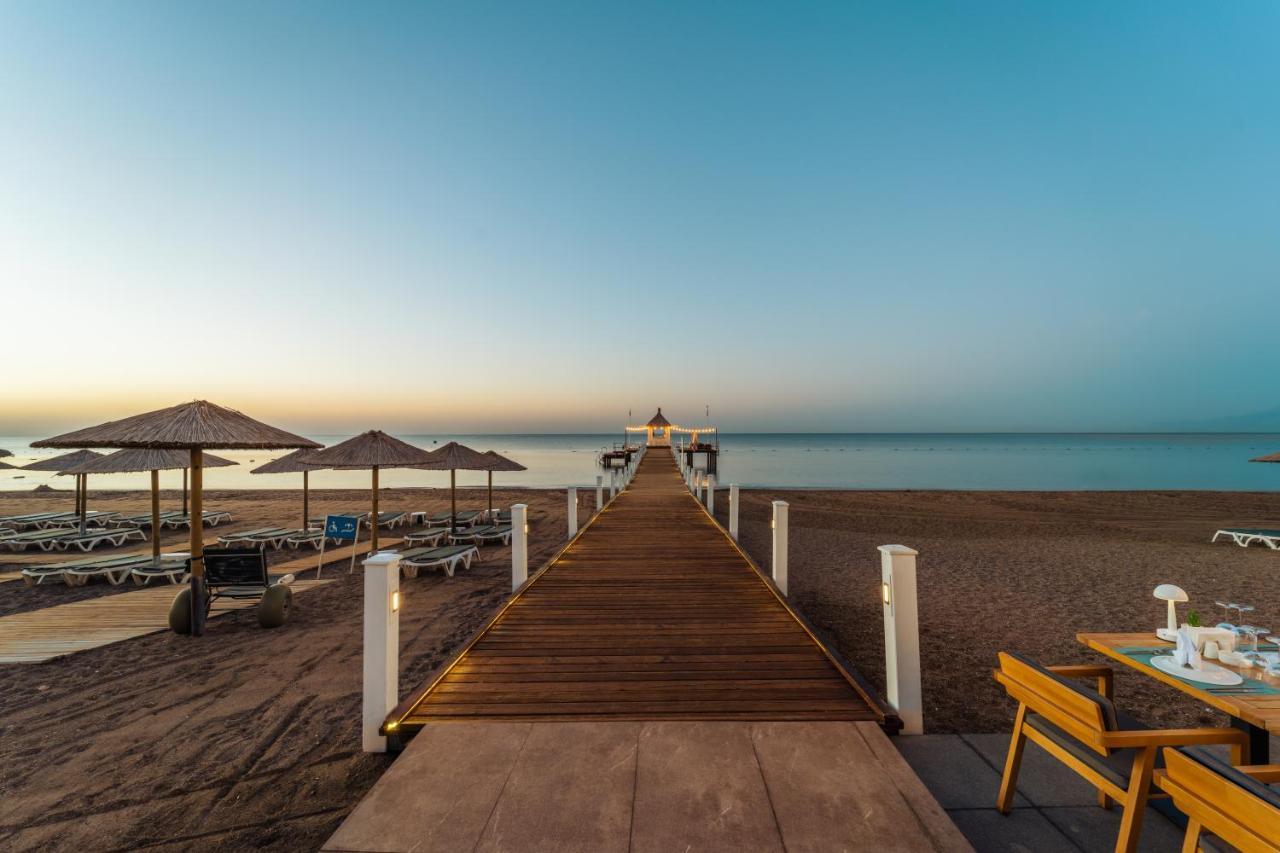 Ic Hotels Green Palace - Kids Concept Antalya Exterior foto Beach of the hotel